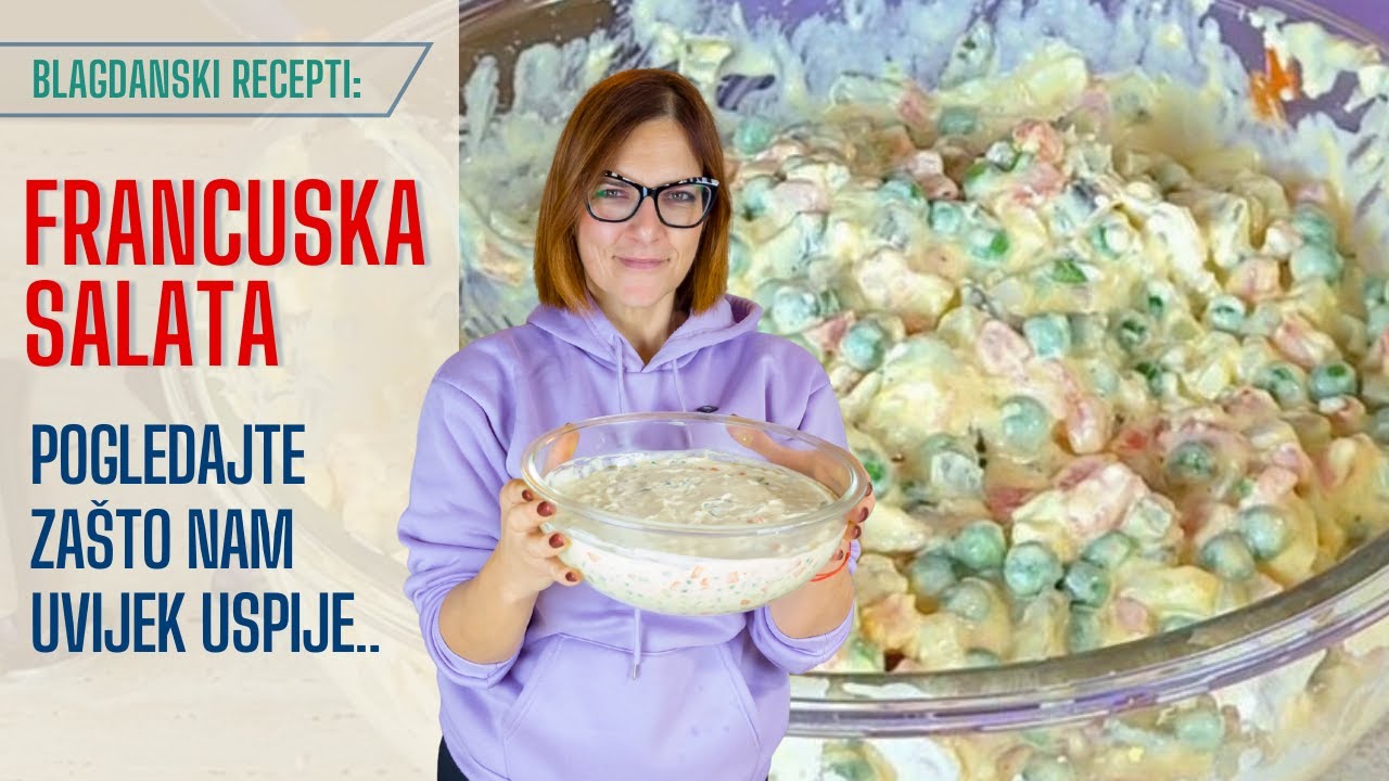 FRANCUSKA SALATA: Jednostavan recept bez greške (Djeca je obožavaju!) 🎄