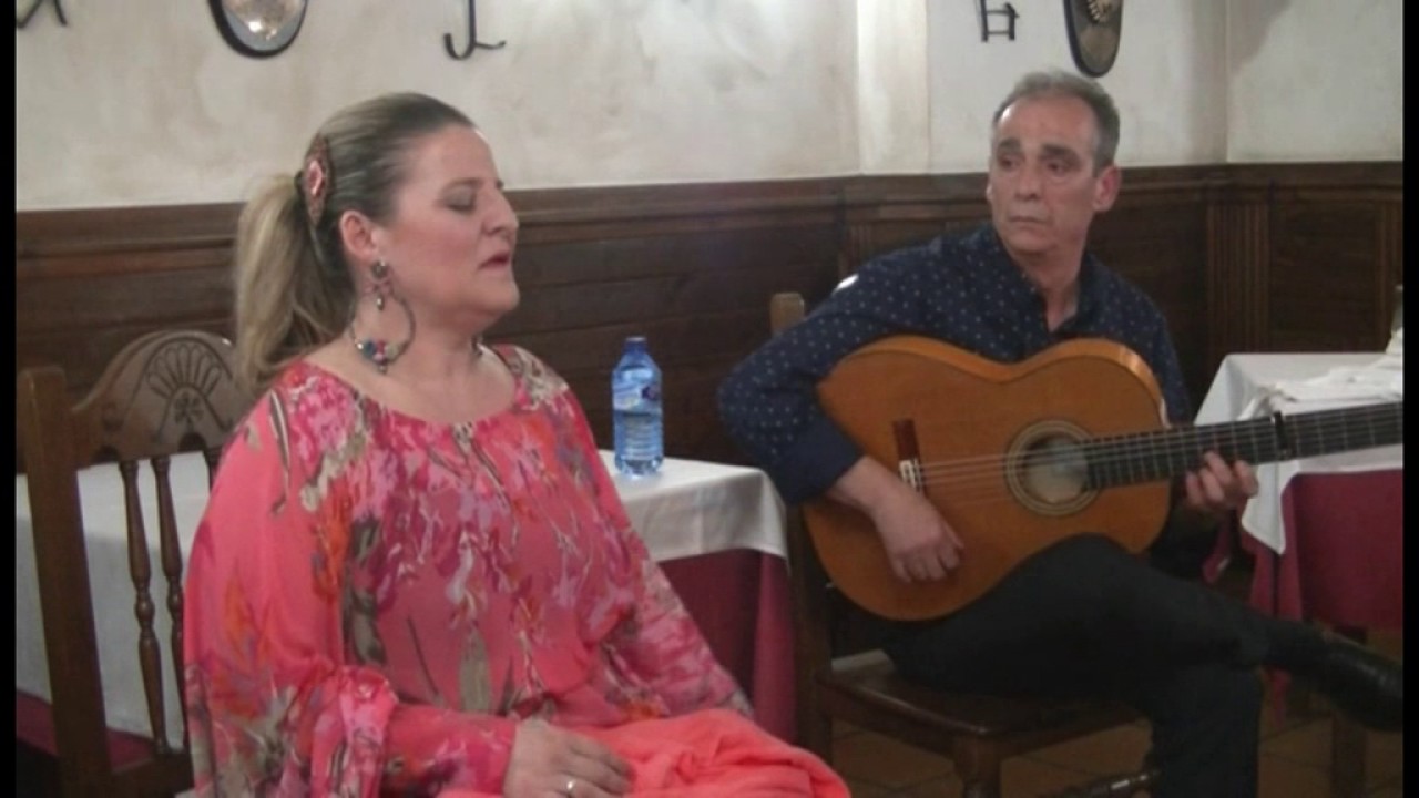 ANABEL DE VICO EN PEÑA DUENDE DE MADRID  Malagueñas de La Peñaranda y La Trini   Guit Pepe Núñez 24