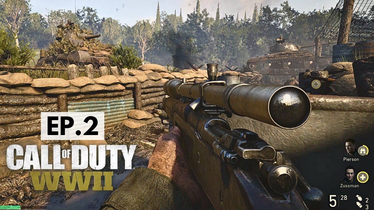 Operation Cobra | US Forces Attack Nazi Germany 1944 | Call of Duty WWII Gameplay