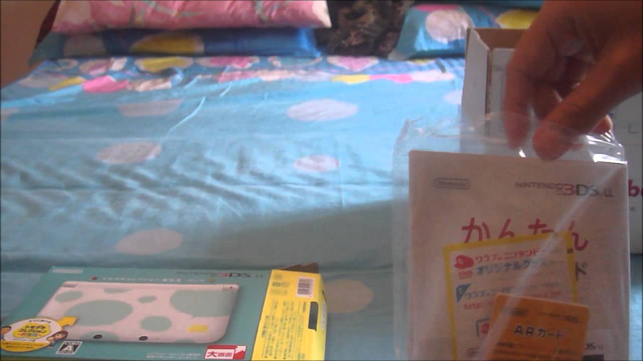 3DS LL/XL Unboxing Triple Treats#2 Tomodachi Collection Shin Seikatsu Edition Unboxing!!!!