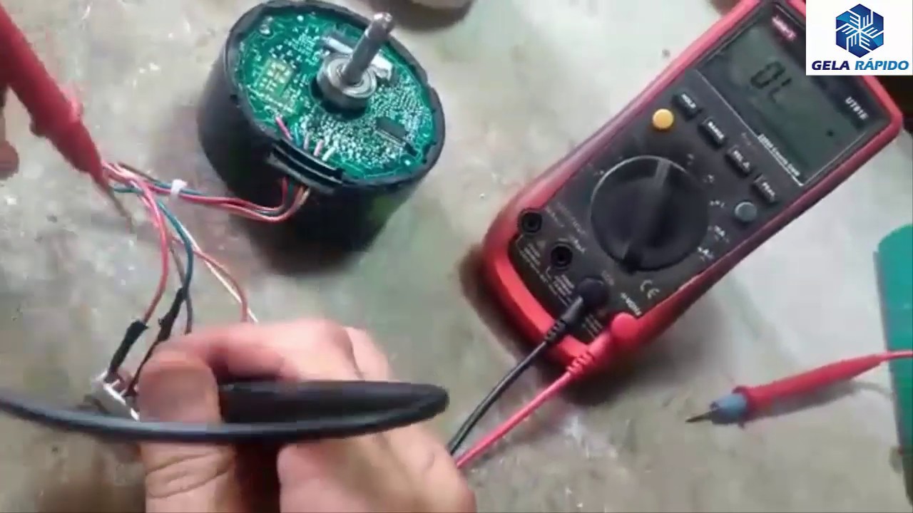 🎯COMO MEDIR E TESTAR MOTOR BLDC AR INVERTER PASSO A PASSO