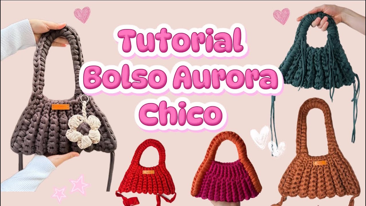 Aprende a tejer bolso con trapillo // paso a paso // Principiantes // Tutorial fácil 