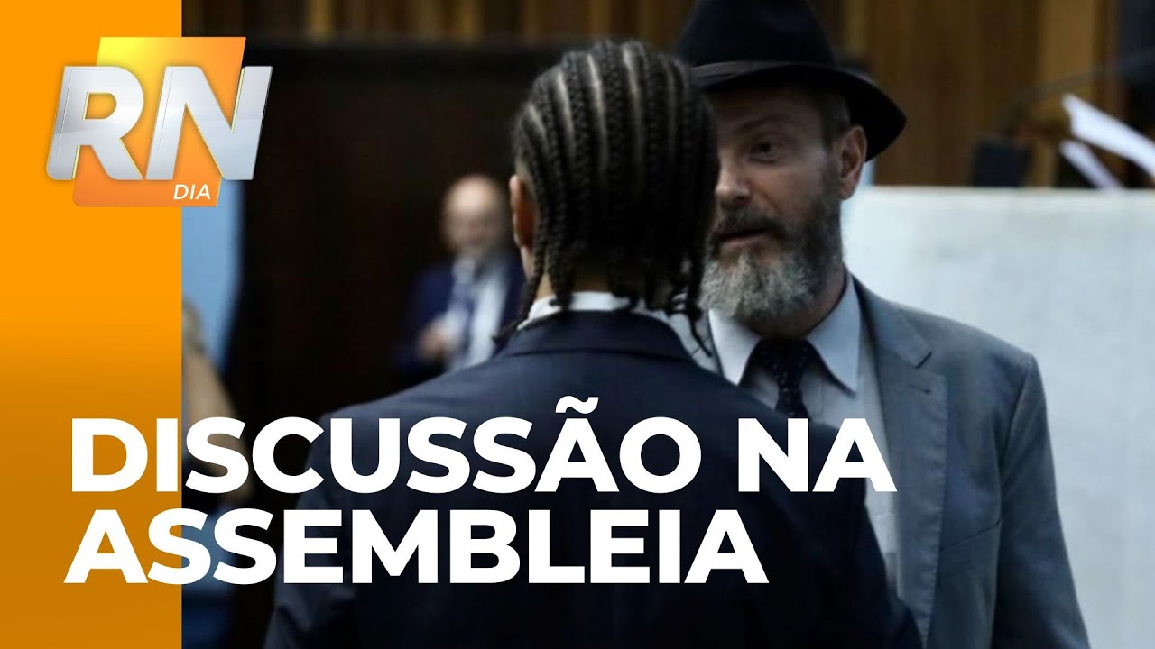 Renato Freitas e Tito Barichello discutem na Assembleia