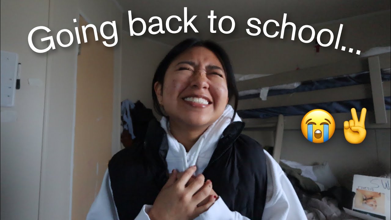 Going back to school after winter break (ft. sleep deprivation)