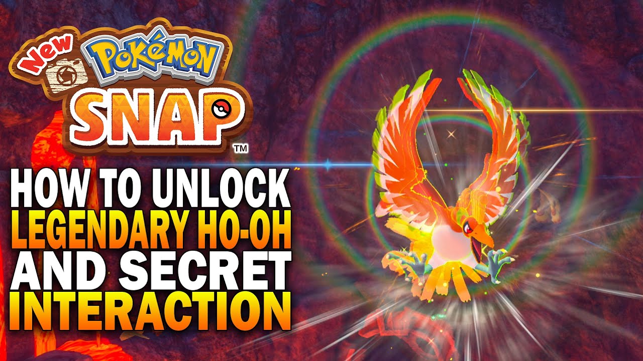 How To Unlock Ho-Oh & Secret Interaction! New Pokemon Snap Legendary & Mythical Pokemon