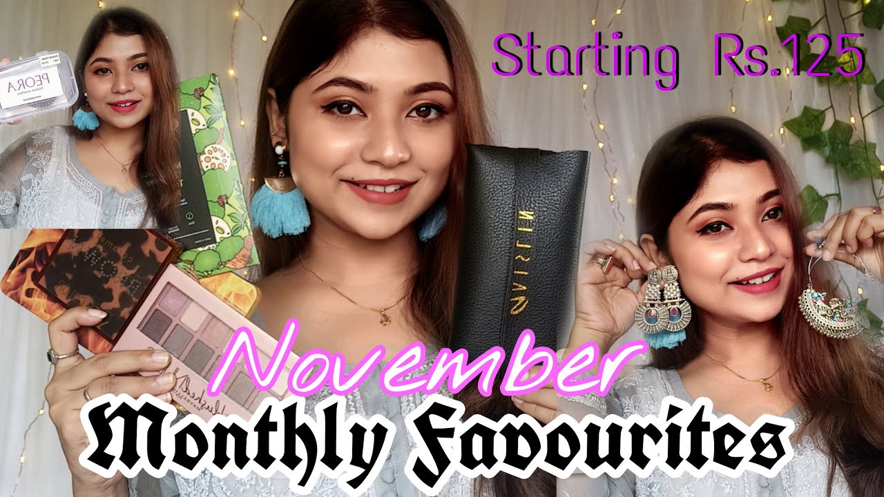November মাসের Favourites/Monthly Favourites 2021