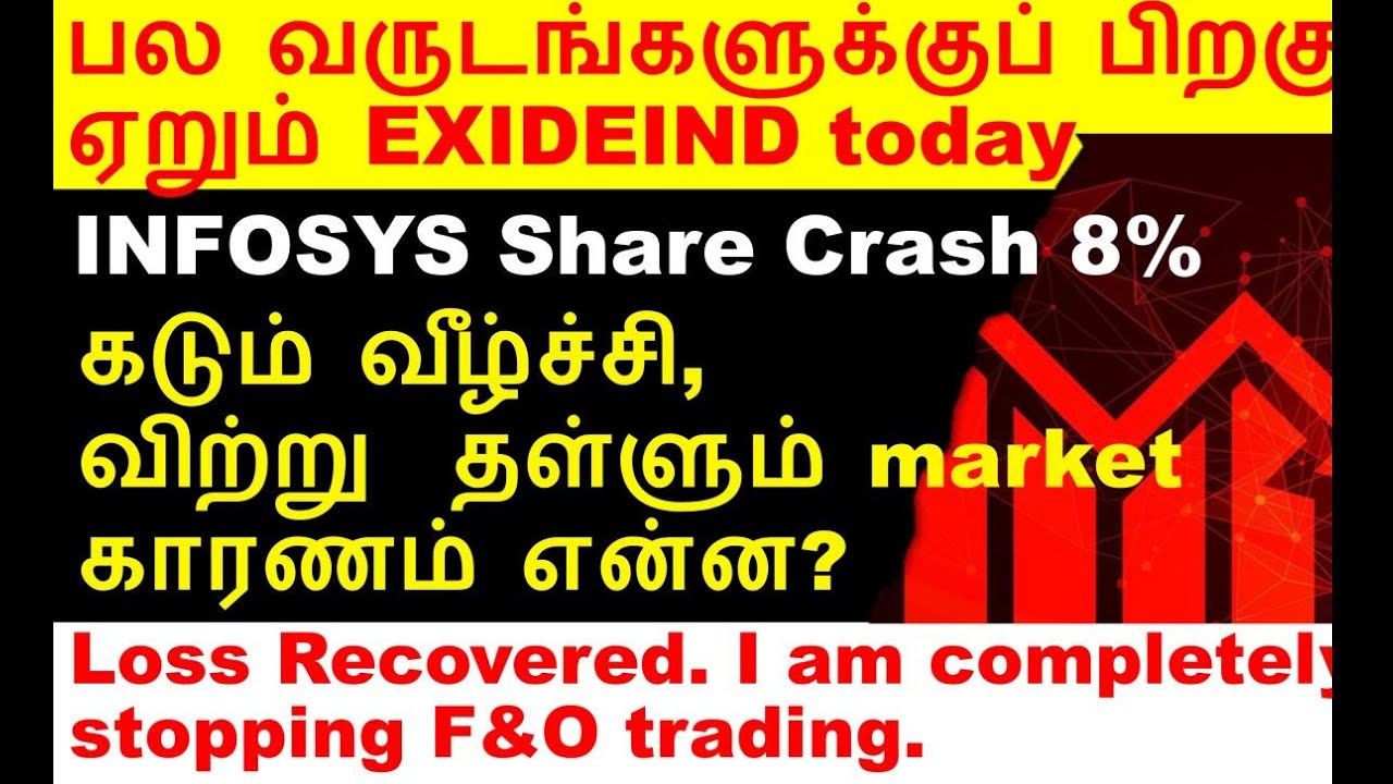கடும் வீழ்ச்சி IT Share Crash INFY share & TCS crash why? HAL share M&M share IRCON share board meet