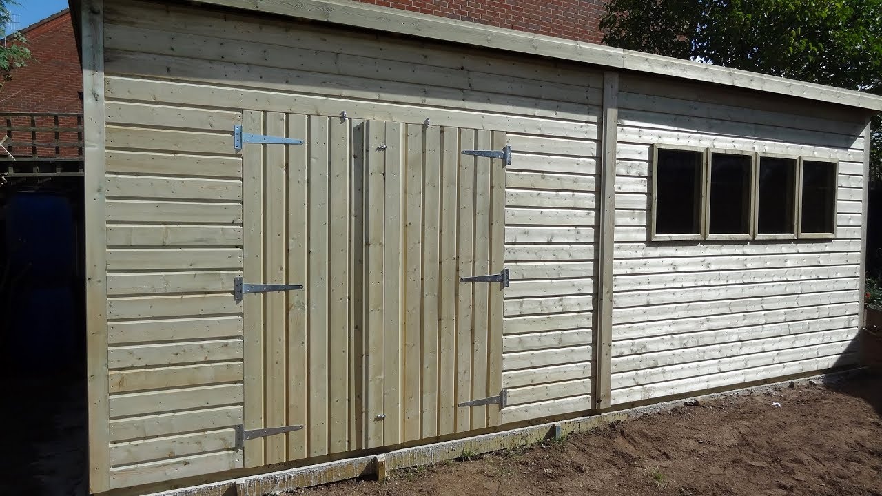 My New Shed From Malvern Timber Framed Buildings, Ombersley, Worcestershire, England