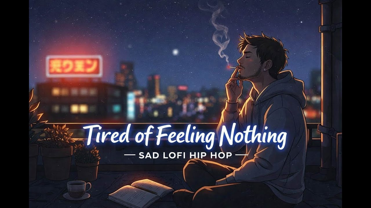 Tired of Feeling Nothing — Sad Lo-fi Hip Hop About Heartbreak 💔🌙