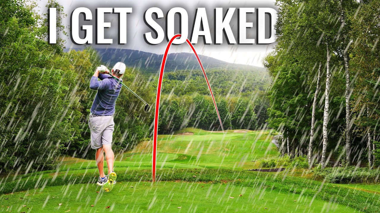 ASMR Golf In The Rain☔️