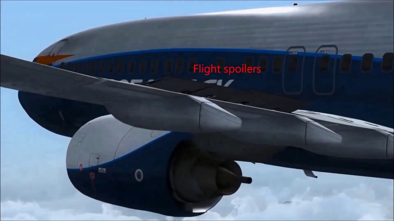 Superfícies secundárias de voo, Flaps, Slats e Spoilers