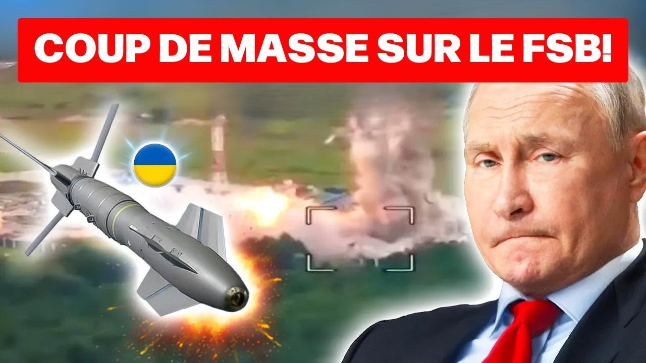 Base du FSB russe bombardée par l'Ukraine : la suite va vous surprendre !