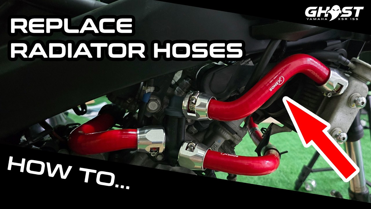 How to Replace: Radiator Hoses | Yamaha XSR 155