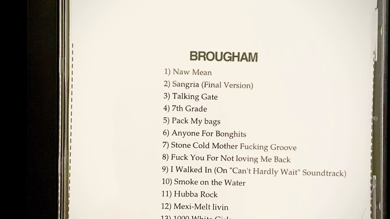 Brougham 1000 White Girls