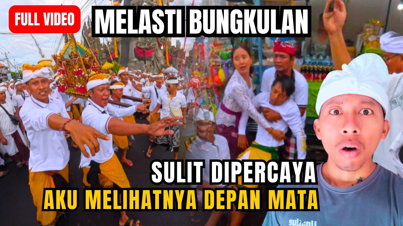 Melasti Bungkulan Bali Langka Bikin MERINDING