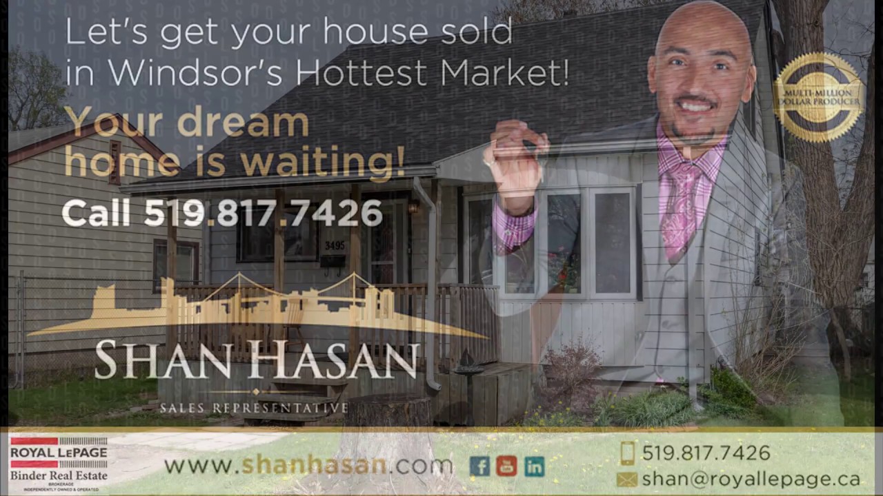 SOLD SOLD SOLD!!!3495 Girardot - WINDSOR - SHAN HASAN