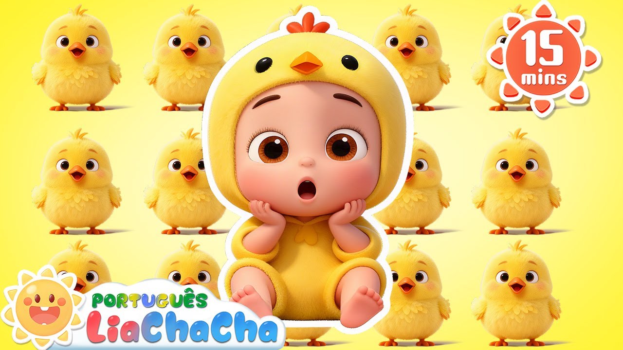 🐥🐣 Meu Pintinho Amarelinho | Can&ccedil;&atilde;o da Fazenda | LiaChaCha em Portugu&ecirc;s - M&uacute;sicas Infantis