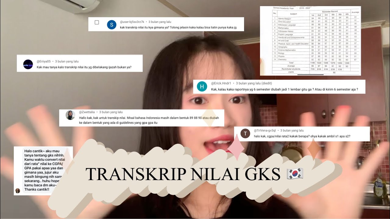 Cc[ENG SUB] Cara buat “Transkrip Nilai Beasiswa Global Korea Scholarship 🇰🇷”
