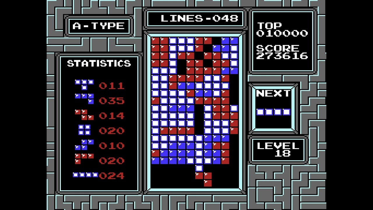 [TAS] NES Tetris 