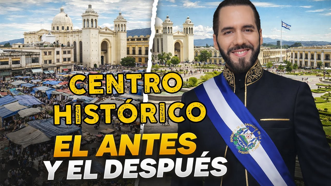 ¡IMPRESIONANTE CAMBIO! Así era el Centro Histórico… y así luce HOY 😱✨