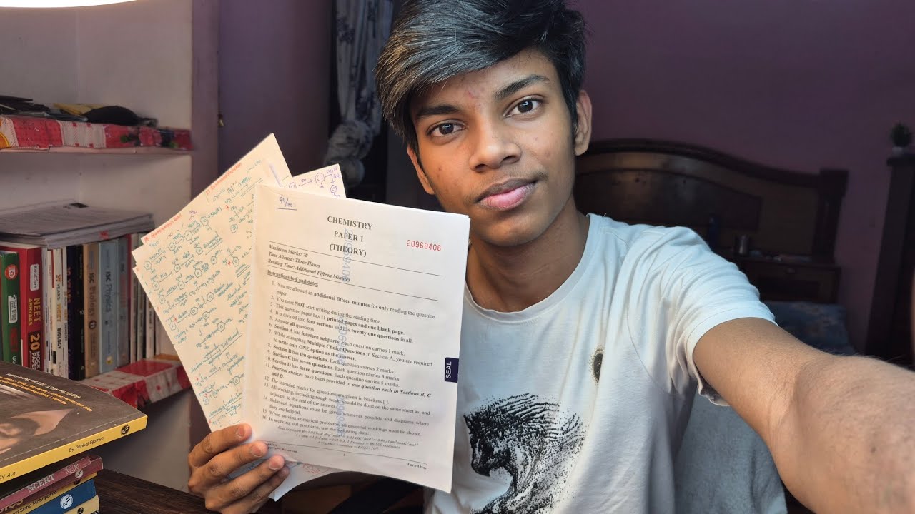 HOW WAS MY CHEMISTRY BOARD🤯 EXAM 2026 PASS or FAIL 😬 12TH ISC 