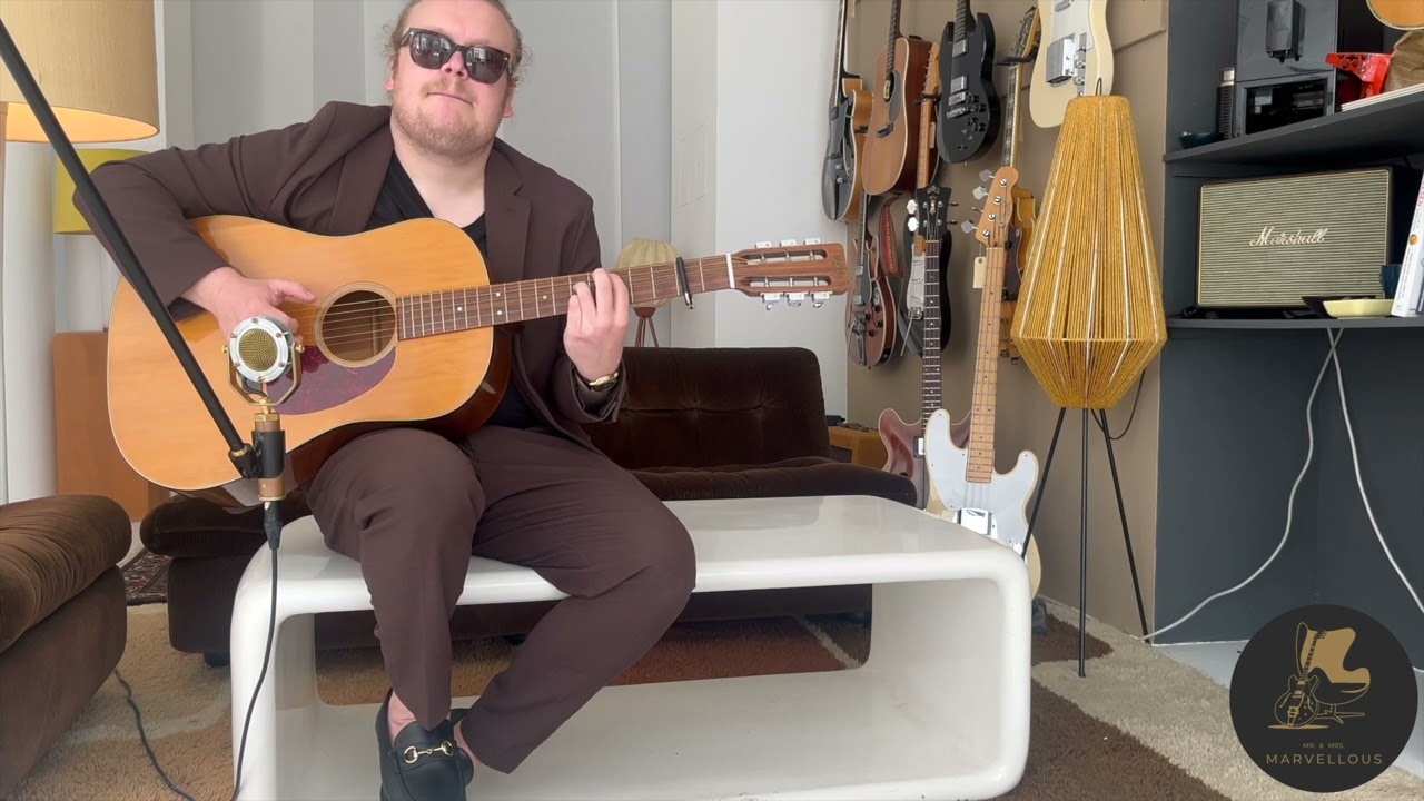 1974 Martin D18S Acoustic Guitar Demo.