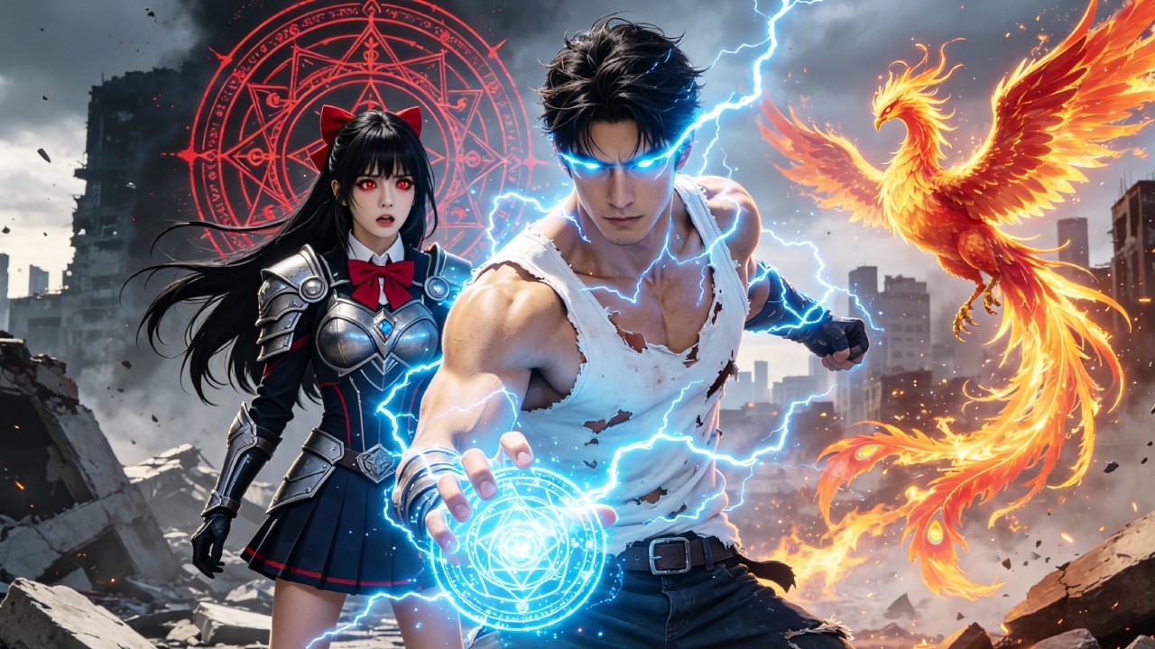 A weak student is bullied—he’s actually an immortal martial god who defeats foes with one strike.