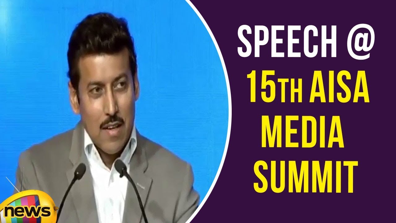 Union Minister Rajyavardhan Singh Rathore Speech At 15th Aisa Media Summit | New Delhi | Mango news