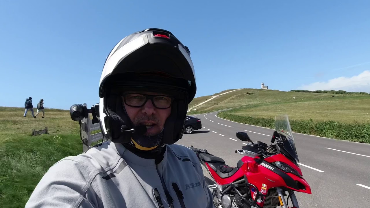 Ducati MultiStrada 1260s Termignoni D193 exhaust + Klim Marrakesh Jacket f Knox Handroid MK IV Pods