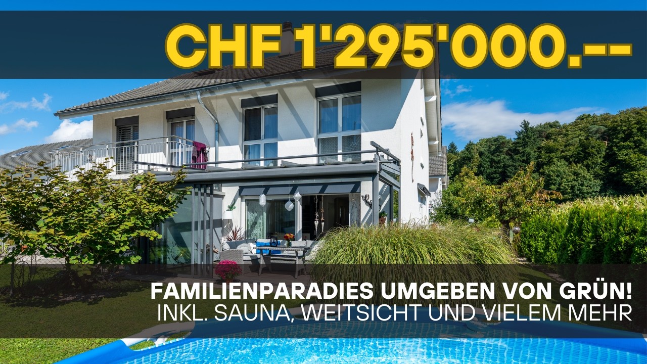 WARUM FAMILIEN DIESES HAUS LIEBEN! | Trailer zu Immobilientour | Bern - Schweiz