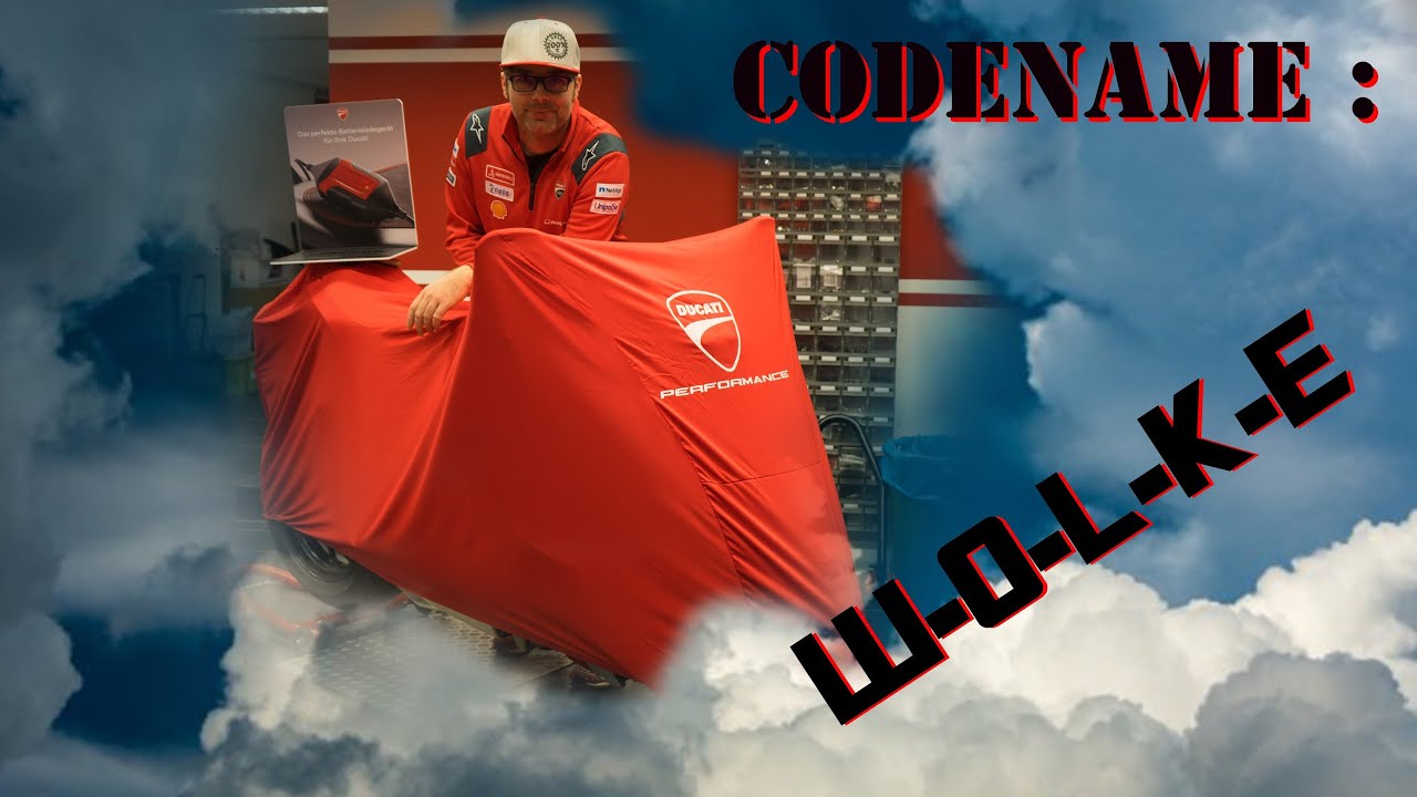 Ducati richtig Einmotten ❄️ Einwintern ❄️ wir sagen Codename WOLKE 🌨️ Motorrad Meisterei ❄️so geht´s