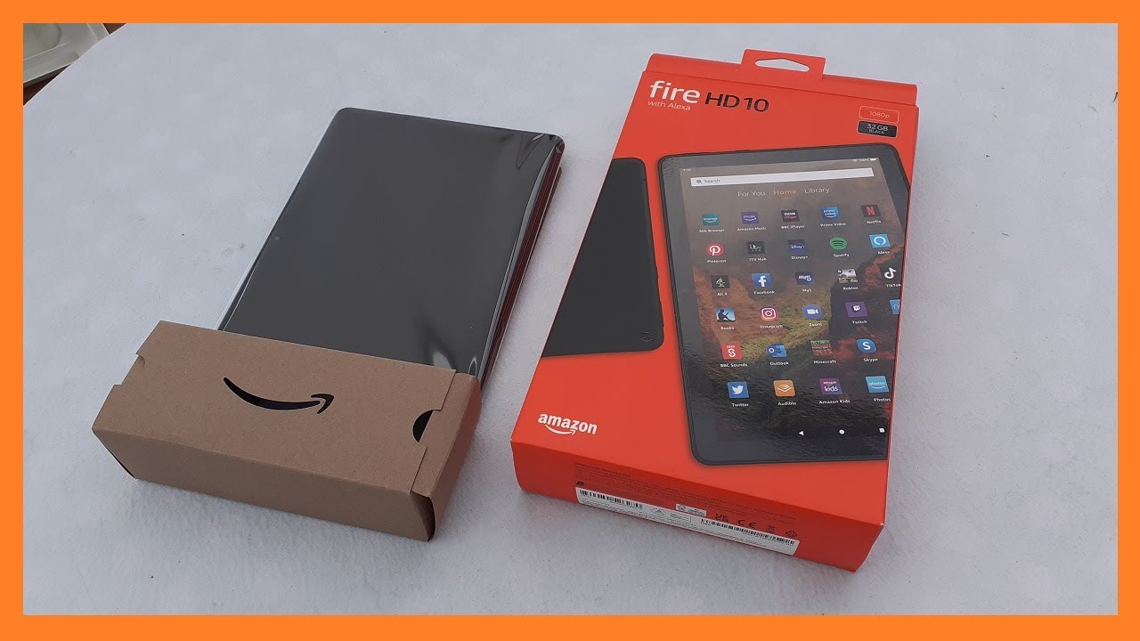 Amazon Fire HD 10 Tablet Unboxing