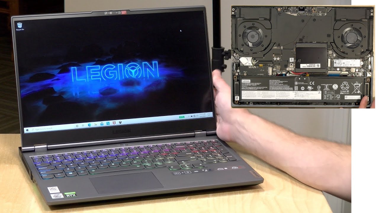 Lenovo Legion 7 Preview & Internals / Upgradeability - Flagship Gaming Laptop