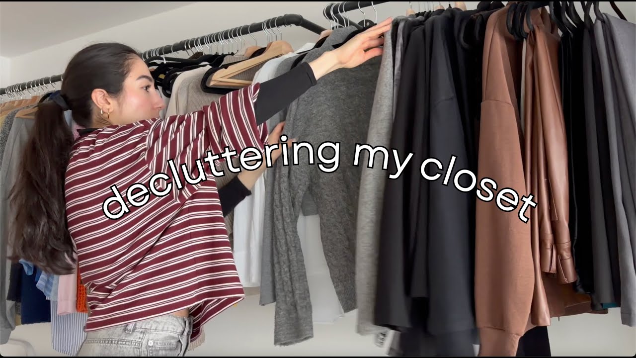 Declutter my Closet with me 👗✨🫧
