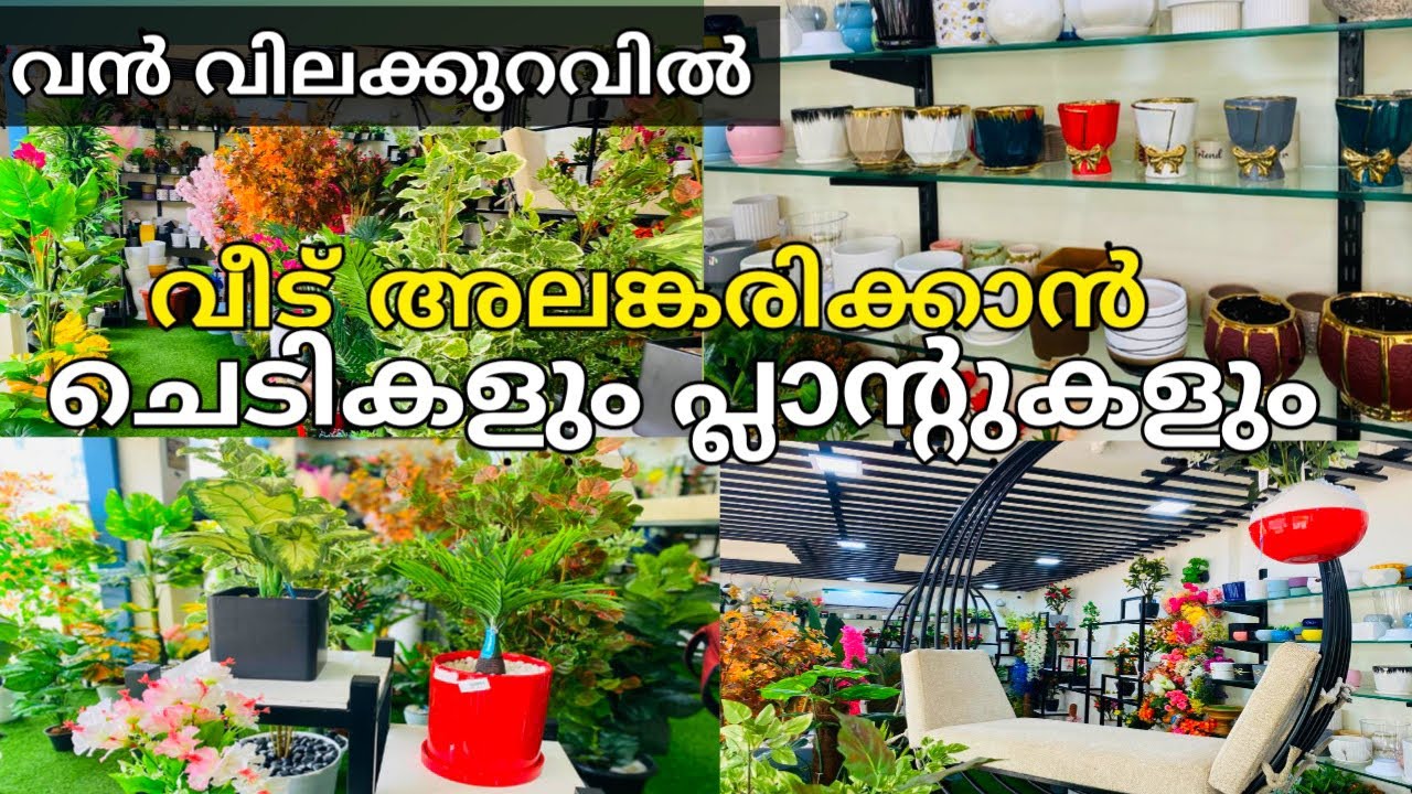 പുതിയ വീട് വെക്കുന്നവരാണോ |Artifical plants for home decor|Artifical plants|chepest plants|decor