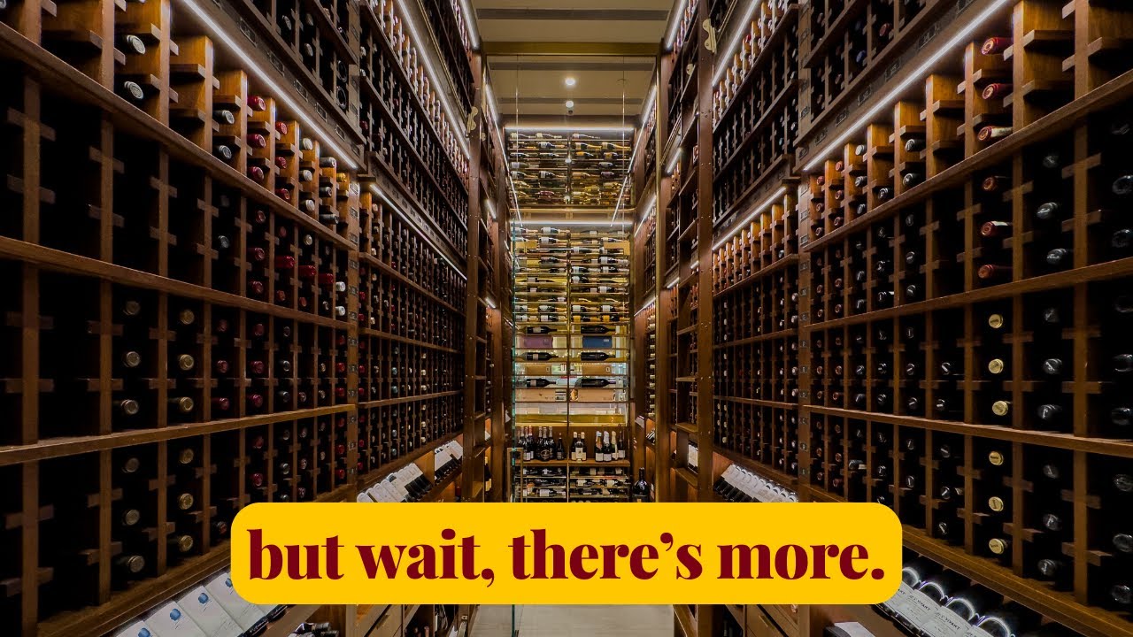 This Commercial Wine Room Holds 4,000 Bottles… But That’s Not the Craziest Part!