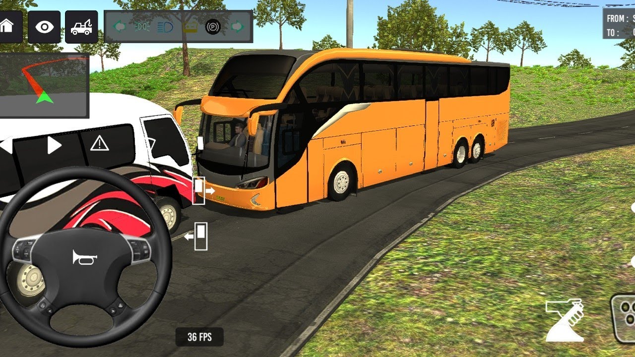 Euro Coach Bus Simulator 🚍🙋Part 61 | Real Bus Driving Gameplay Android | Coach Bus Game 2026
