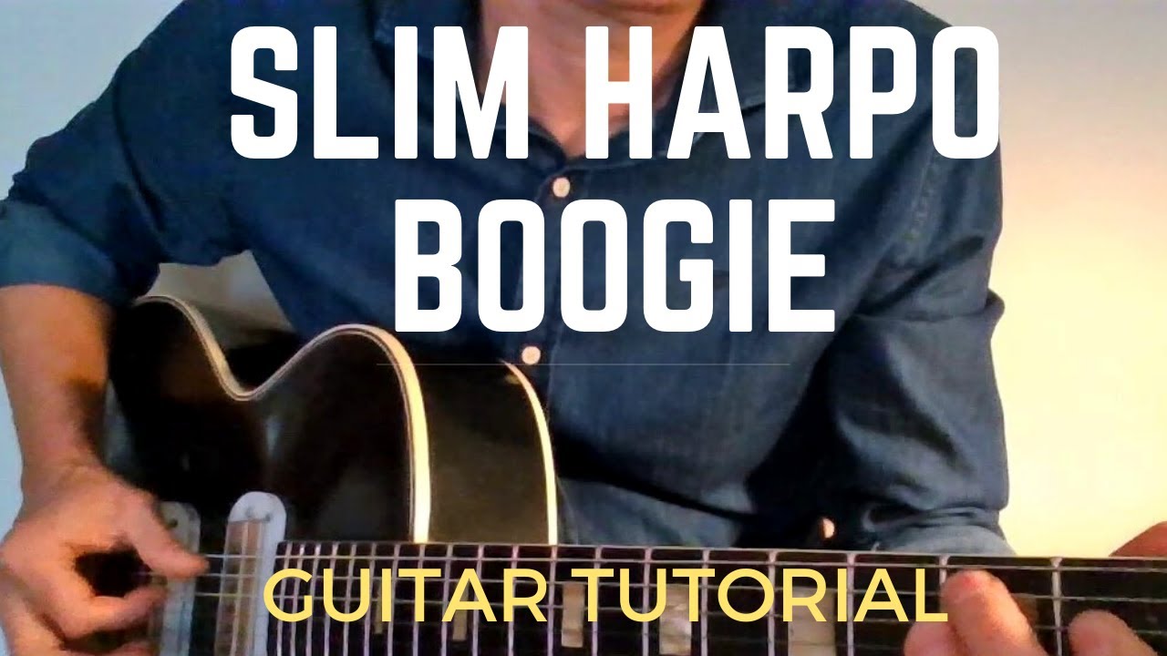 Slim Harpo style boogie blues guitar lesson (Fingerstyle) | Shake Your Hips