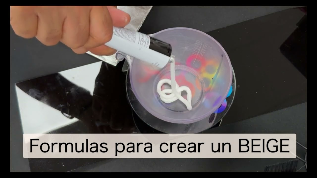 Formulas para crear un BEIGE
