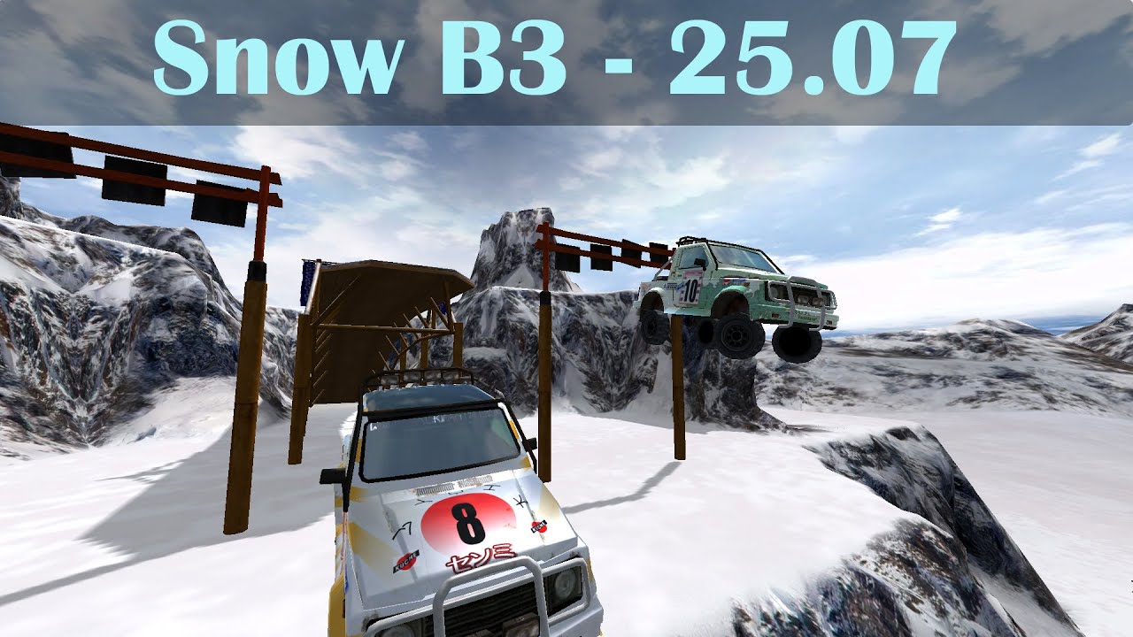 [TAS] Trackmania Snow B3 - 25.07 (-0.02 TAS) (-0.07 WR)