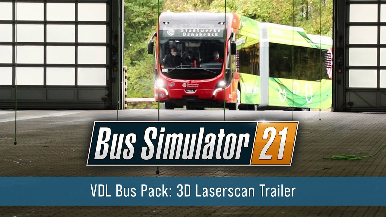 Bus Simulator 21 &ndash; VDL Bus Pack: 3D Laserscan Trailer