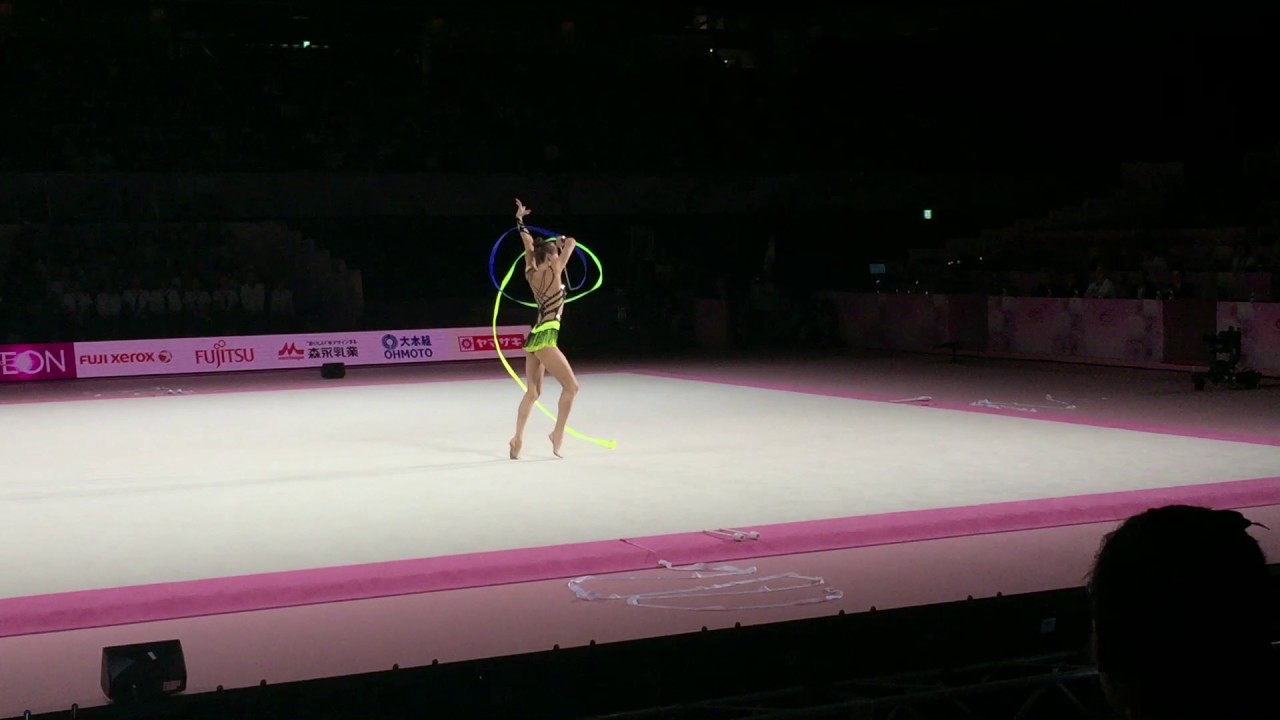 Ganna Rizatdinova - Ribbon at AEON CUP 2016, Japan