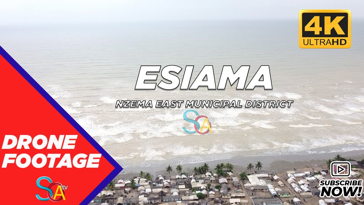 DRONE FOOTAGE - ESIAMA, NZEMA EAST MUNICIPAL DISTRICT PT 2(4K)