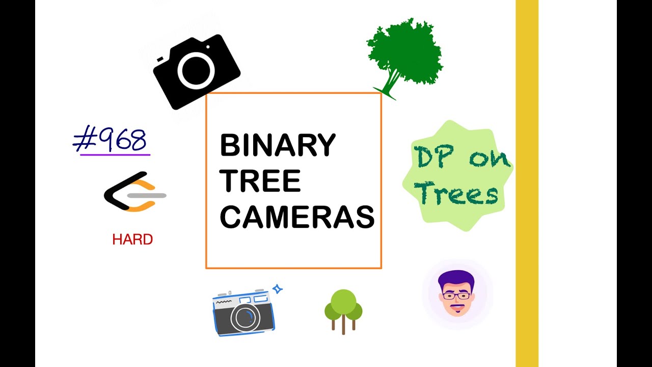Binary Tree Cameras | DP on Trees | LeetCode 968
