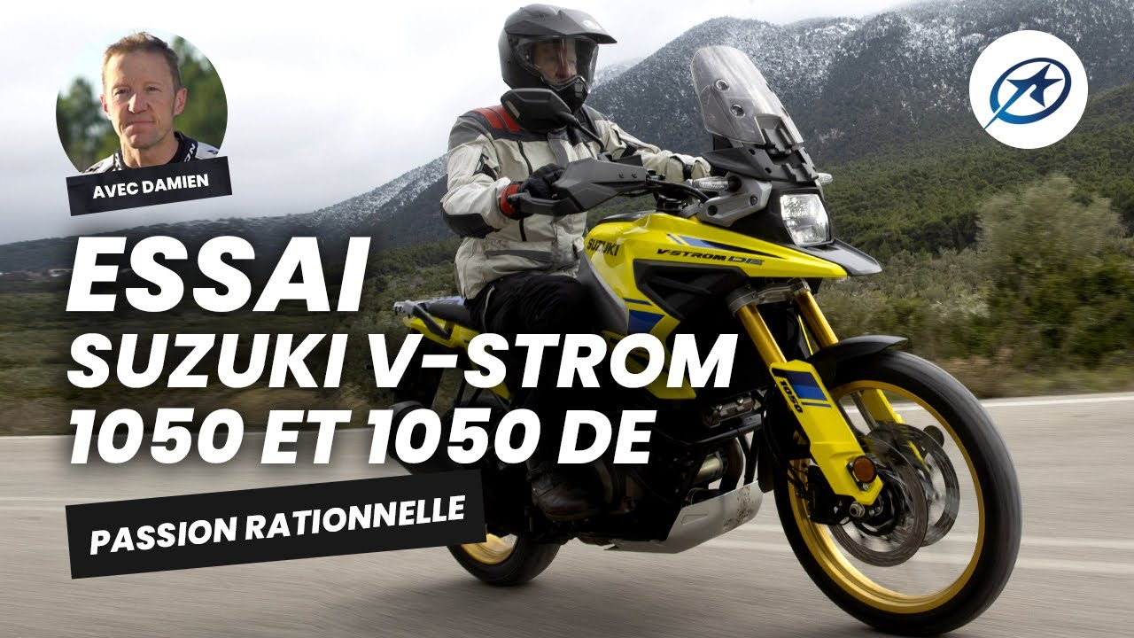 Suzuki V-Strom 1050 et 1050 DE - Essai (2023)