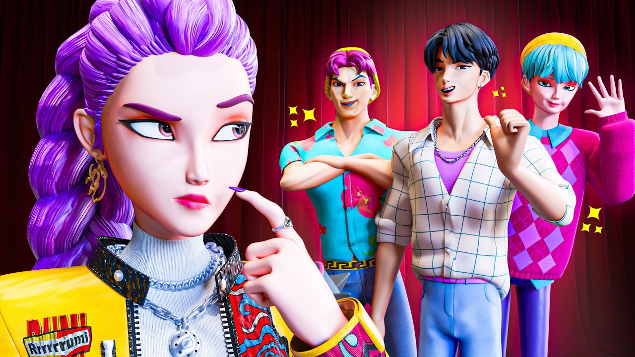 ¿¡QUIÉN SALDRÁ CON RUMI!? KPop Demon Hunters Animación