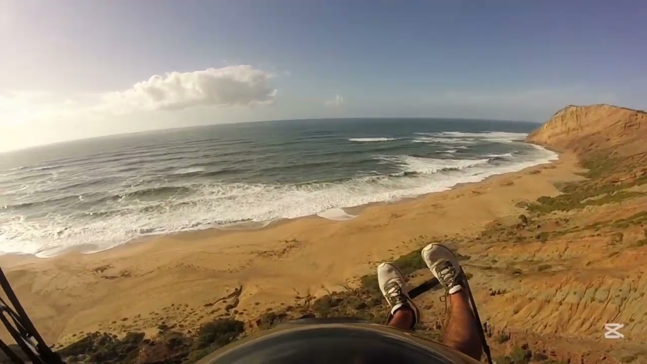 Soaring at Gralha Portugal Atmus 3 paraglider