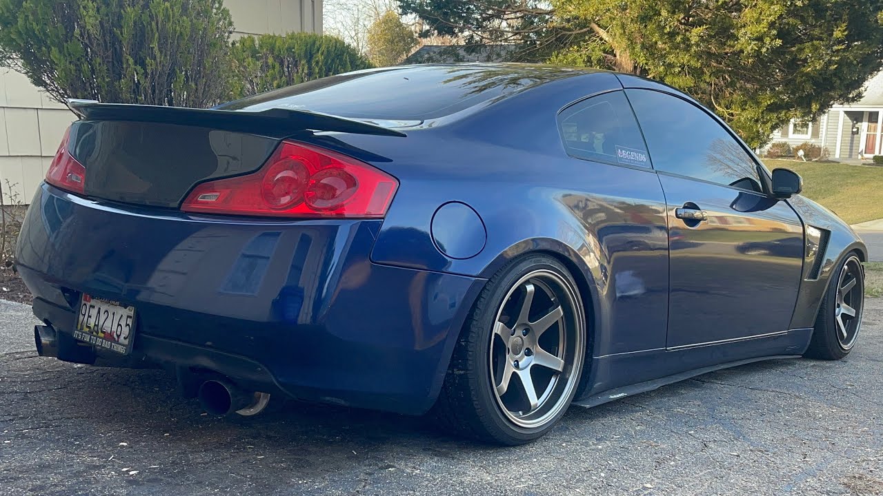 Resonated Y Pipe Install On My G35