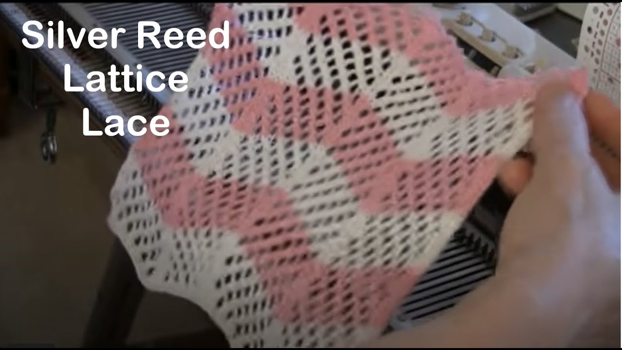 Сетчатое кружево на вязальной машине Silver Reed от Дианы Салливан