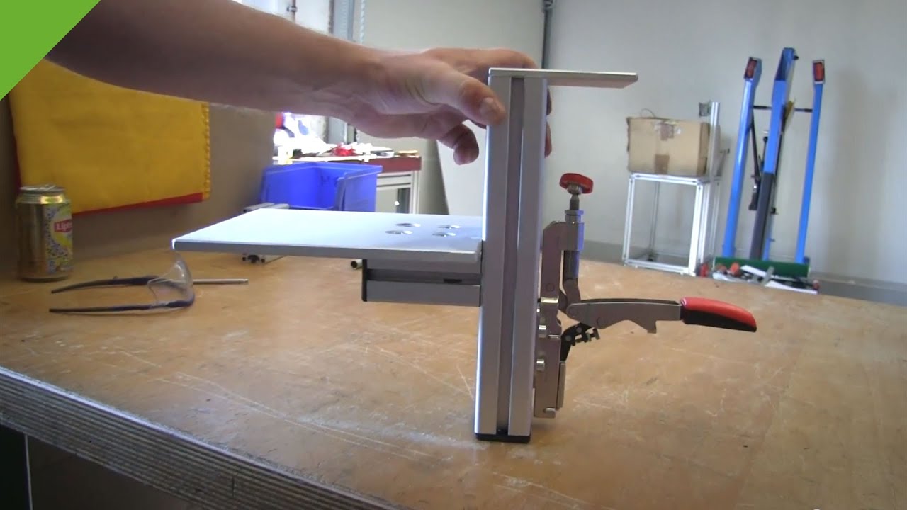 Joystick / HOTAS Table Mount - Aluminium - Prototype
